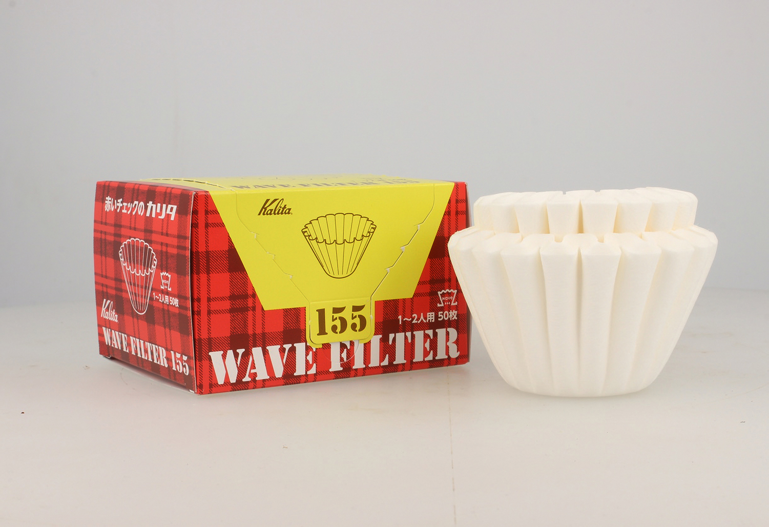 Kalita - Wave #155 white filters 50pc package