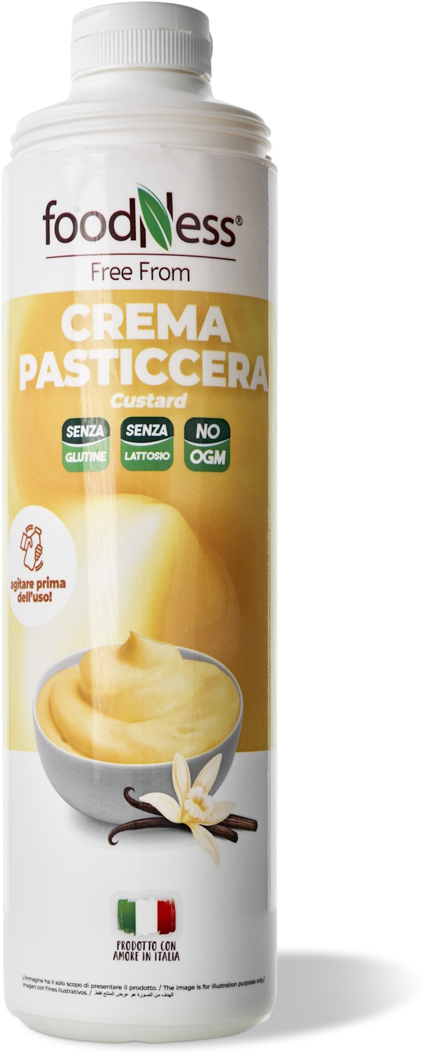 Foodness - Pastry Cream 1 kg Konditorcreme für Gebäck, Torten & Desserts