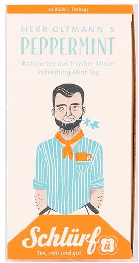 Schlürf - Büdel - Herr Oltmanns Peppermint Bio