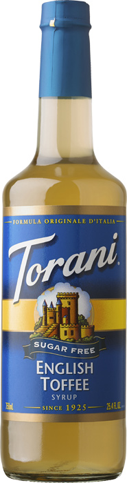 Torani - SUGAR FREE English Toffee (750 ml)