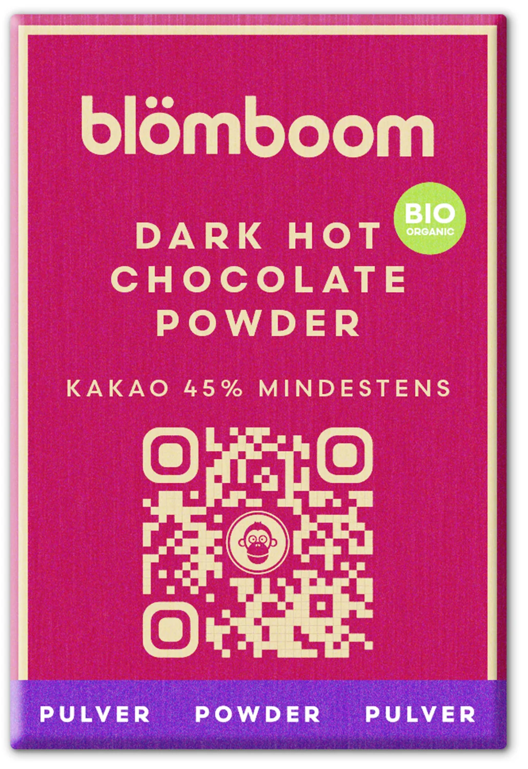 Blömboom - Metalldose + Magnet "Dark Hot Chocolate Powder"