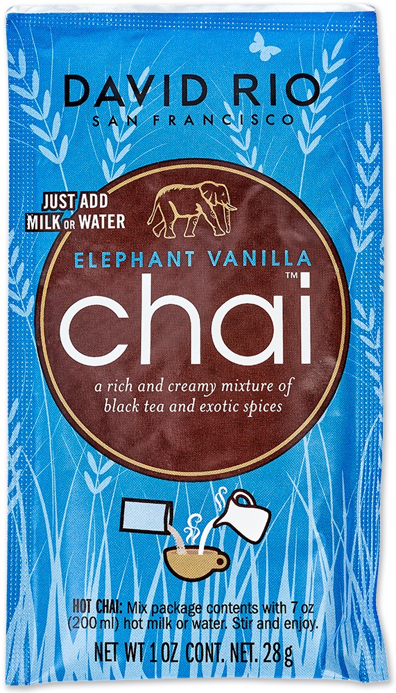 David Rio - Sachets - Elephant Vanilla Chai (12 x 28 g)
