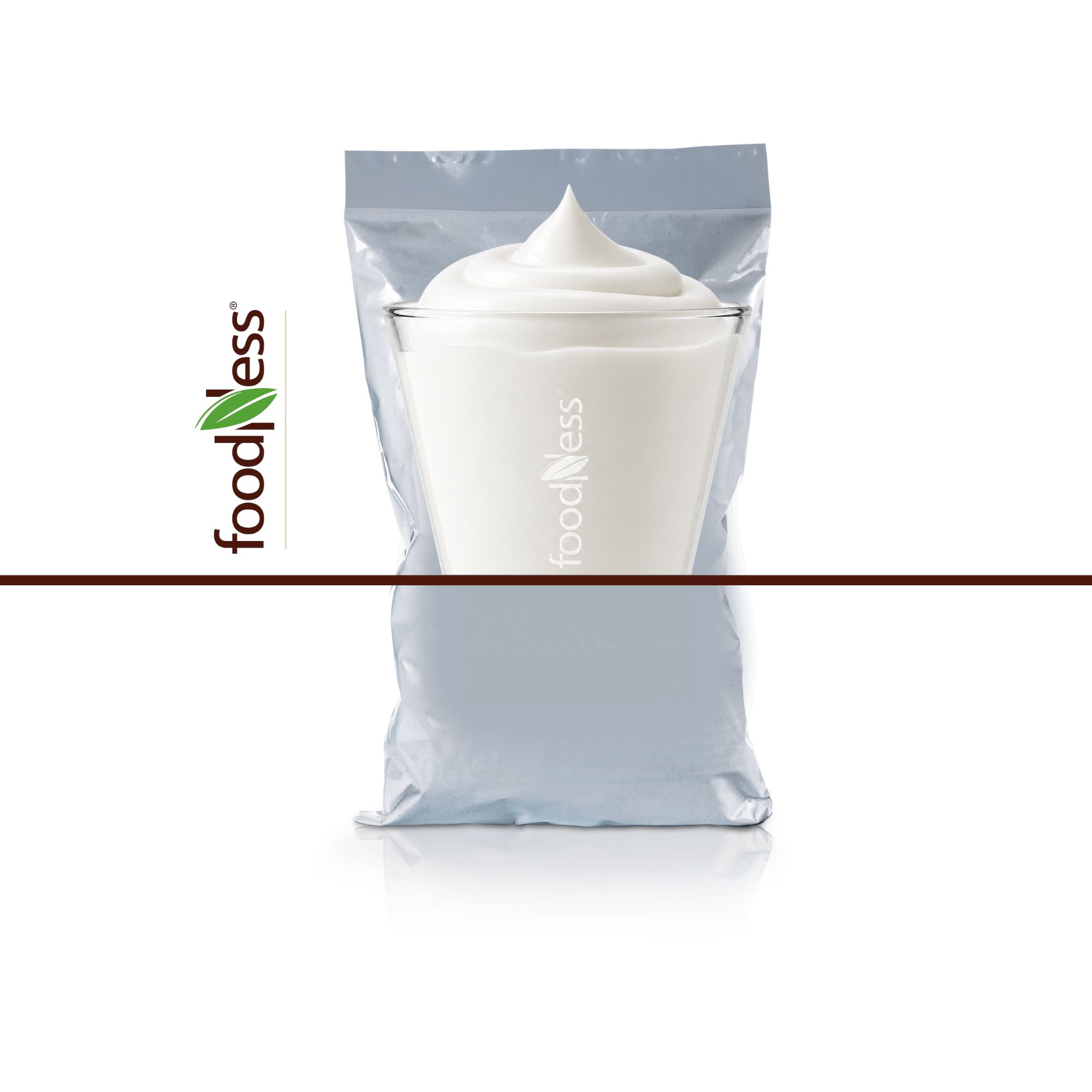 Foodness - Yogurt Soft Ice Cream 1 kg Pulver für Frozen Yogurt & Dessertbecher