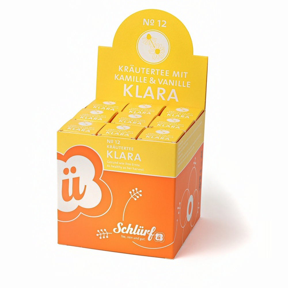 Schlürf - Schlürfel - No. 12 Bio Kräutertee "Klara" (27er)
