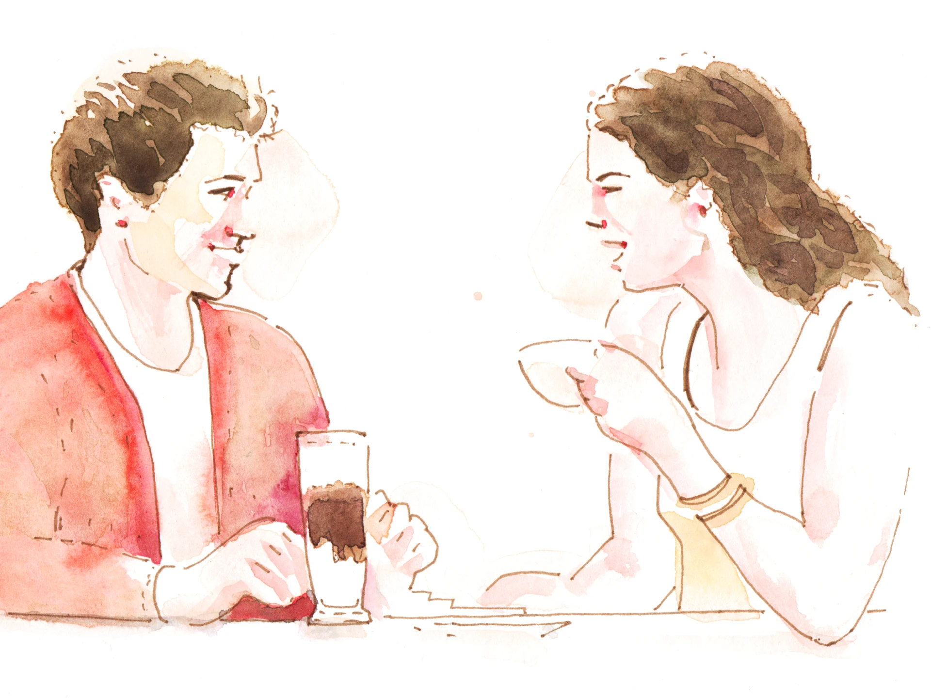 mann und frau reden landscape 1:1