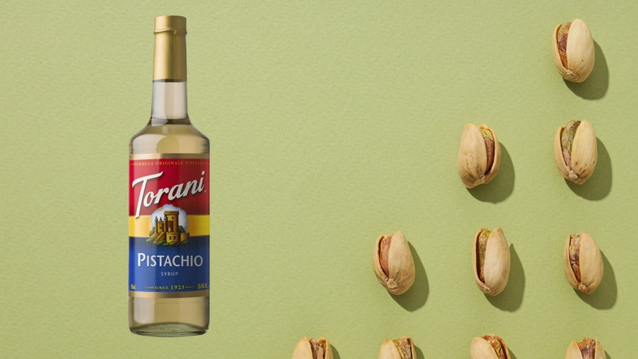Pistaziensirup im Sortiment von Rowdy Brands mit Pistaziennüssen