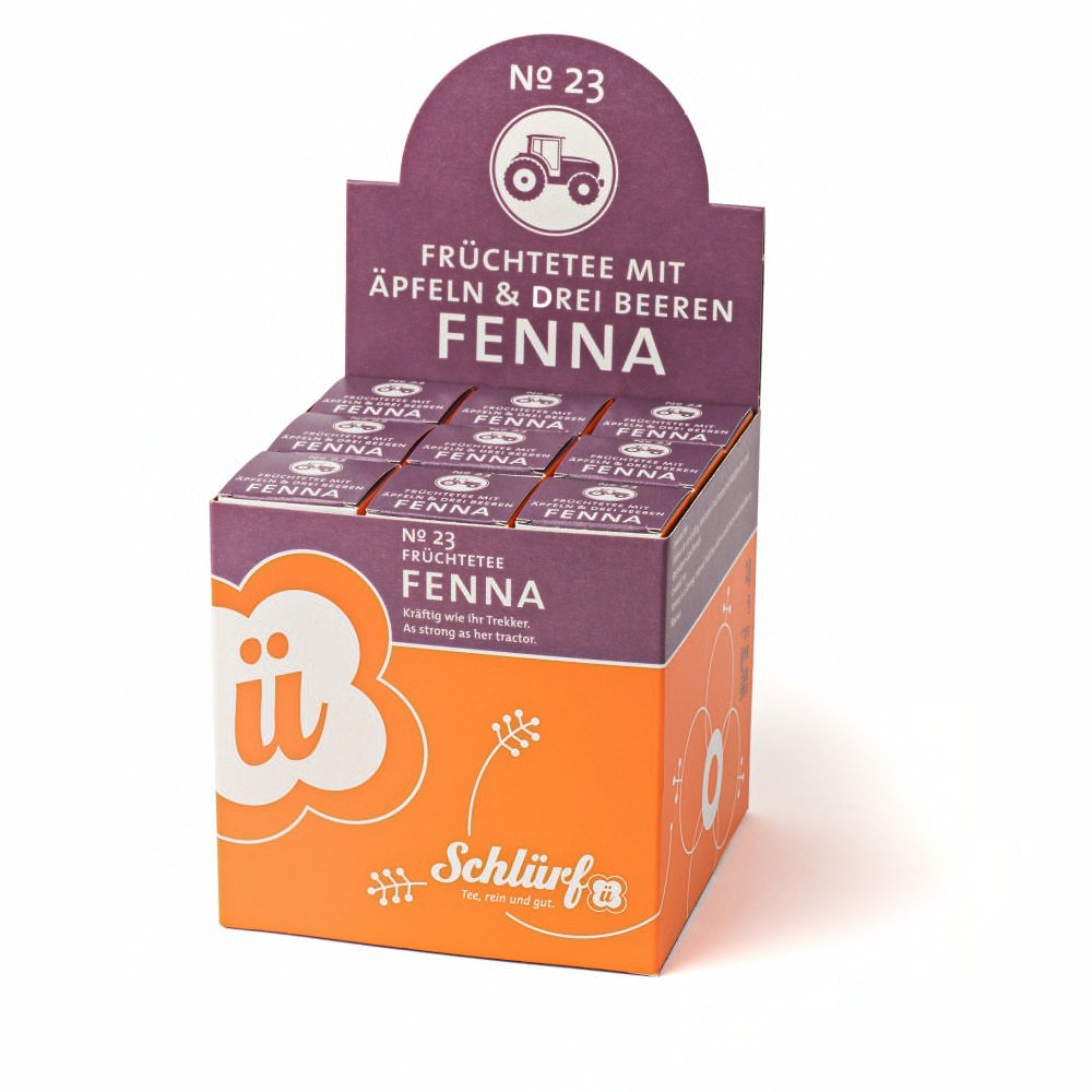 Schlürf - Schlürfel - No. 23 Bio Früchtetee "Fenna" (27er)