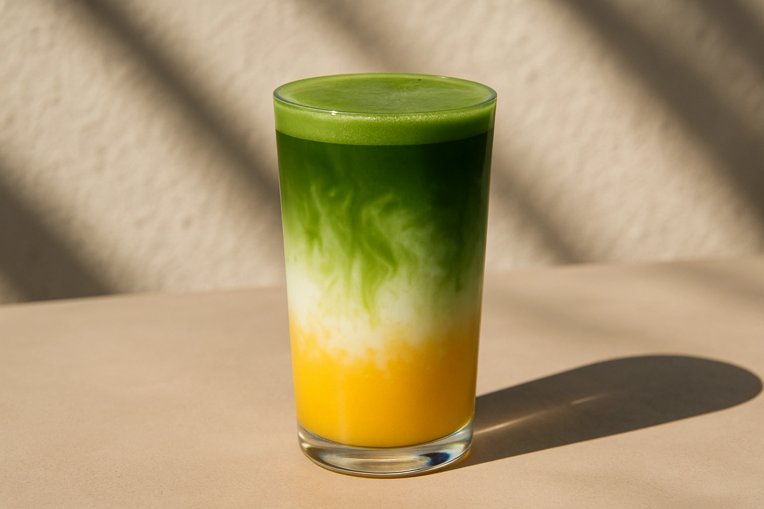 Matcha Mango Glas
