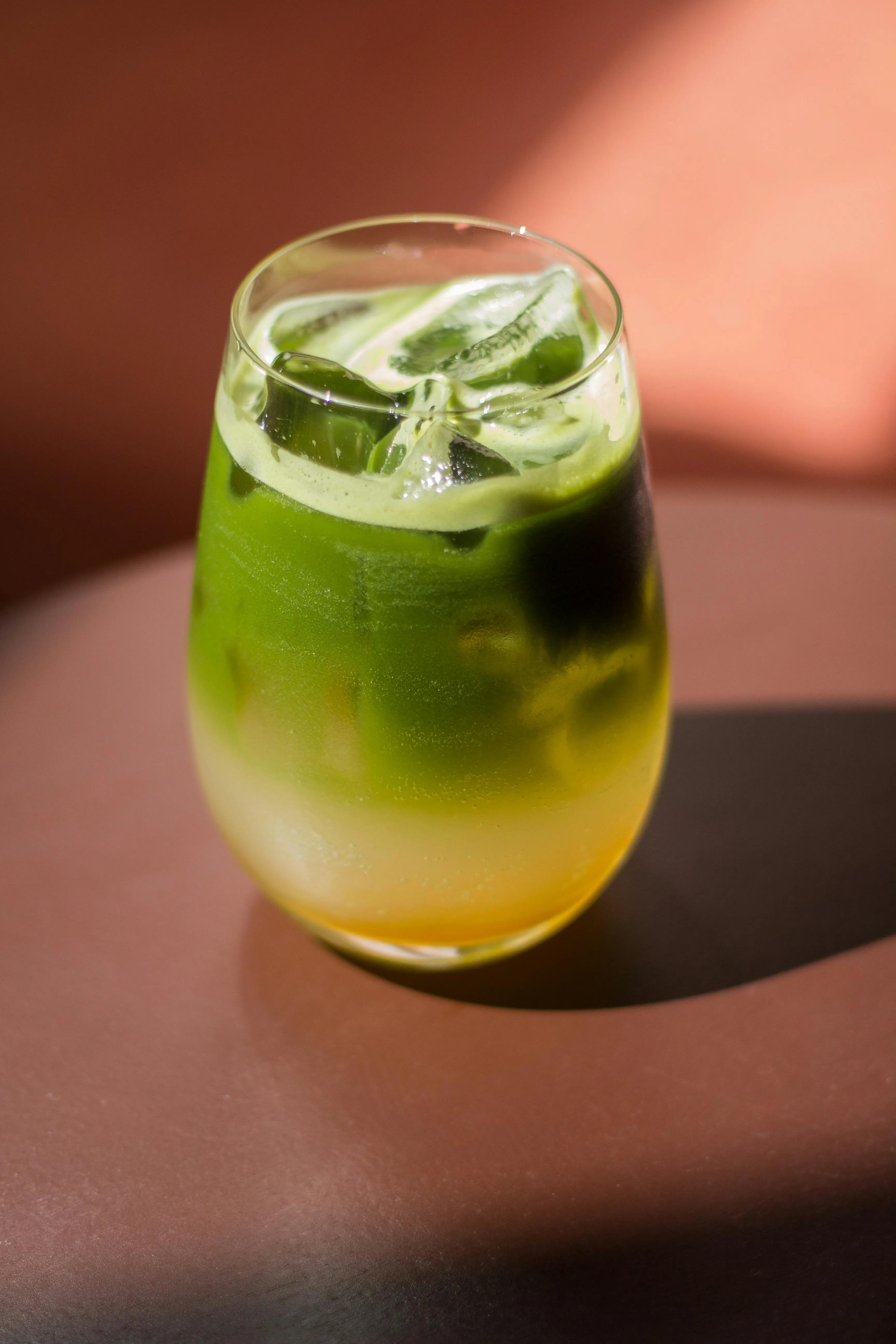 Matcha Sirup Glas