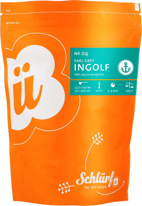 Schlürf - Beutel - No. 04 Bio Earl Grey “Ingolf” (225 g)