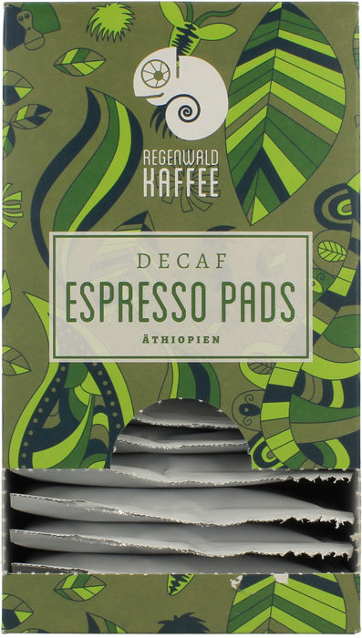 Regenwaldkaffee Decaf Espresso Pads Bio