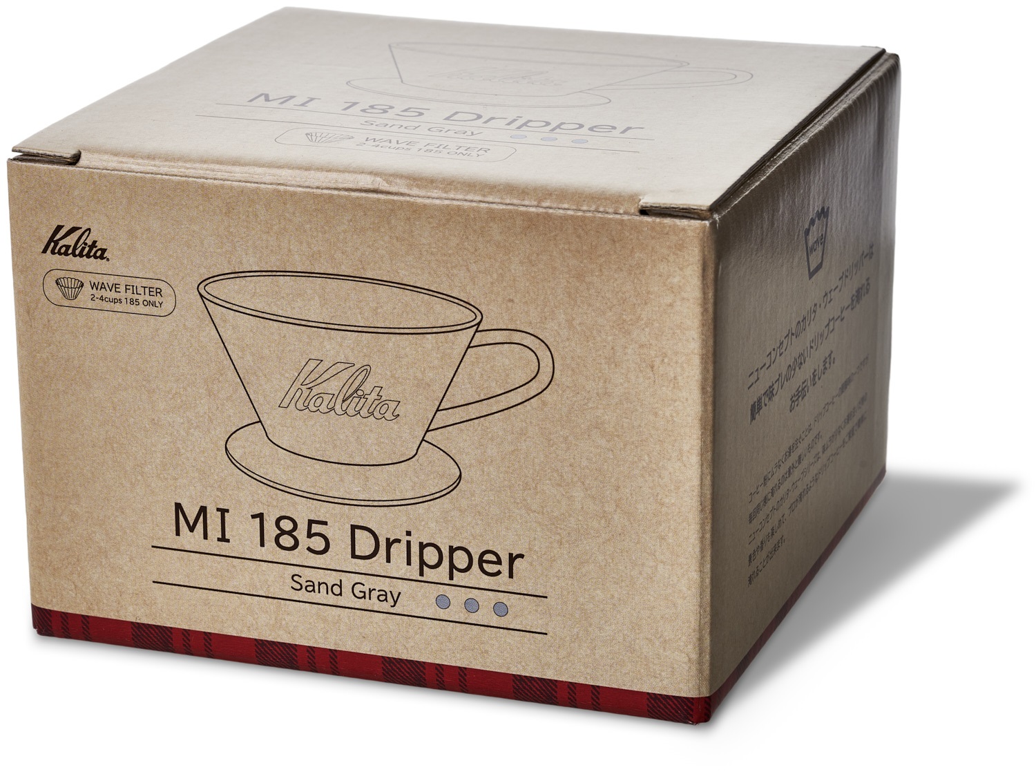 Kalita - Pottery MI Dripper 185 sand grey