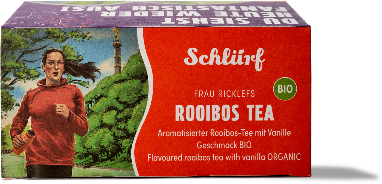 Schlürf - Büdel - Frau Ricklefs Rooibos Tea Bio