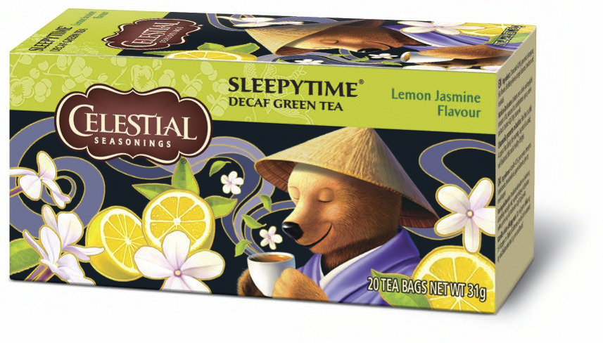 Celestial Seasonings - 20er - Sleepytime Lemon Jasmin Green Decaf (6 x 31 g)