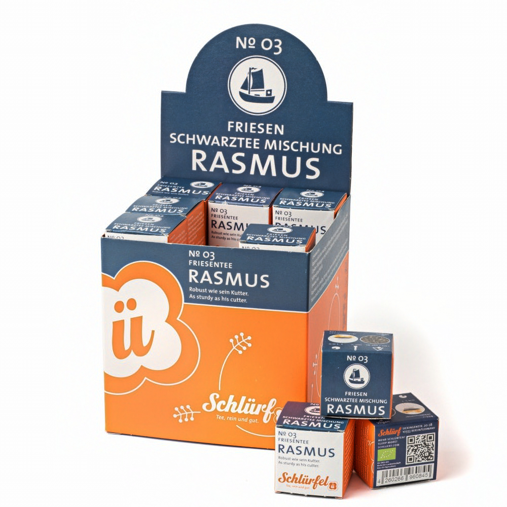 Schlürf - Schlürfel - No. 03 Bio Friesentee "Rasmus" (27er)