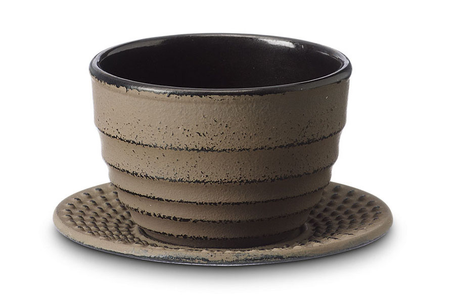 Mount Everest - Teecup "Jinan" 2er Set (120 ml) - braun