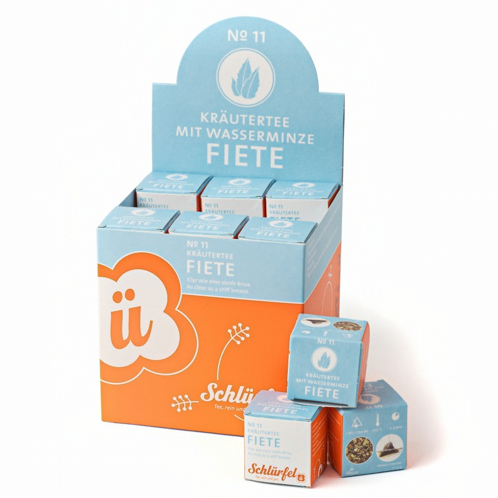 Schlürf - Schlürfel - No. 11 Bio Kräutertee "Fiete" (27er)