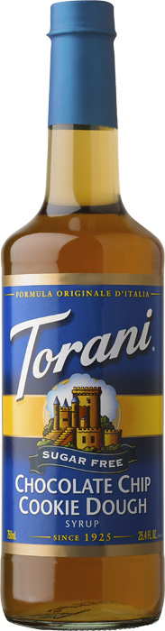 Torani - SUGAR FREE Chocolate Chip Cookie Dough (750 ml)