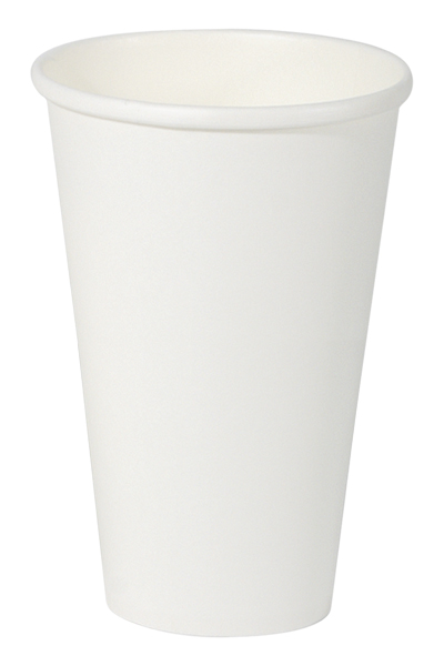 Hartpapierbecher weiß 400 ml, Ø 90mm