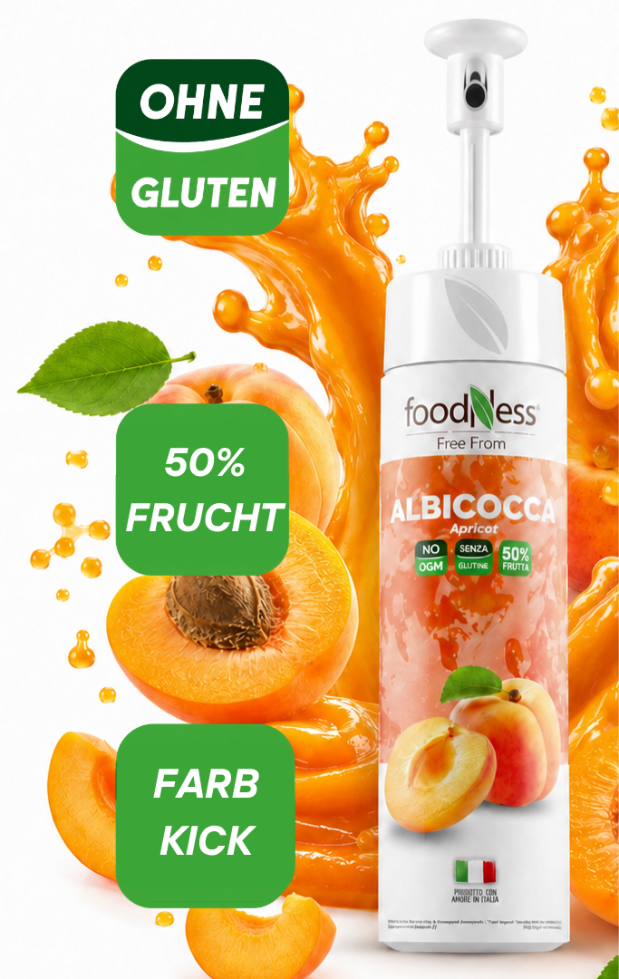 Foodness Aprikosensauce mit Aprikosen und USPs
