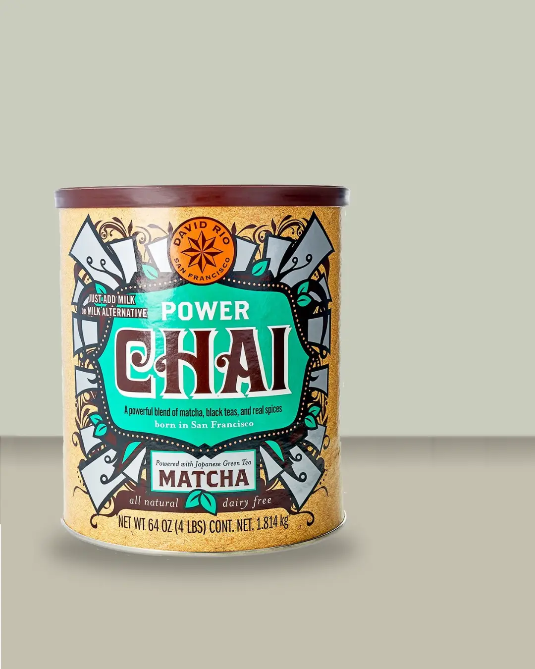 David Rio Power Chai Matcha Pulver