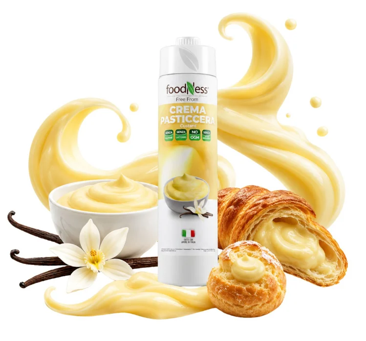 Foodness - Pastry Cream 1 kg Konditorcreme für Gebäck, Torten & Desserts