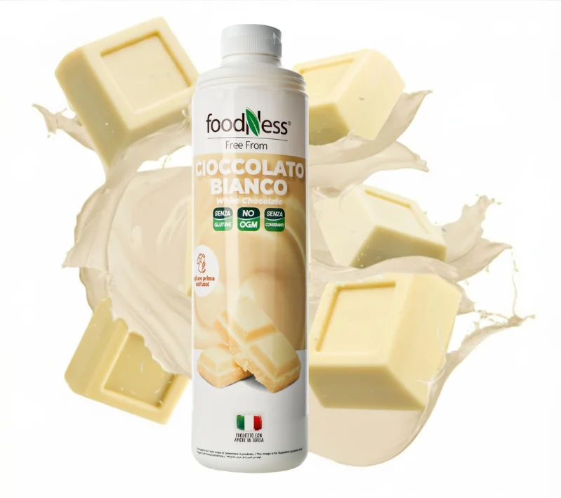 Foodness - White Chocolate Cream 1 kg Schokoladencreme für Desserts & Getränke