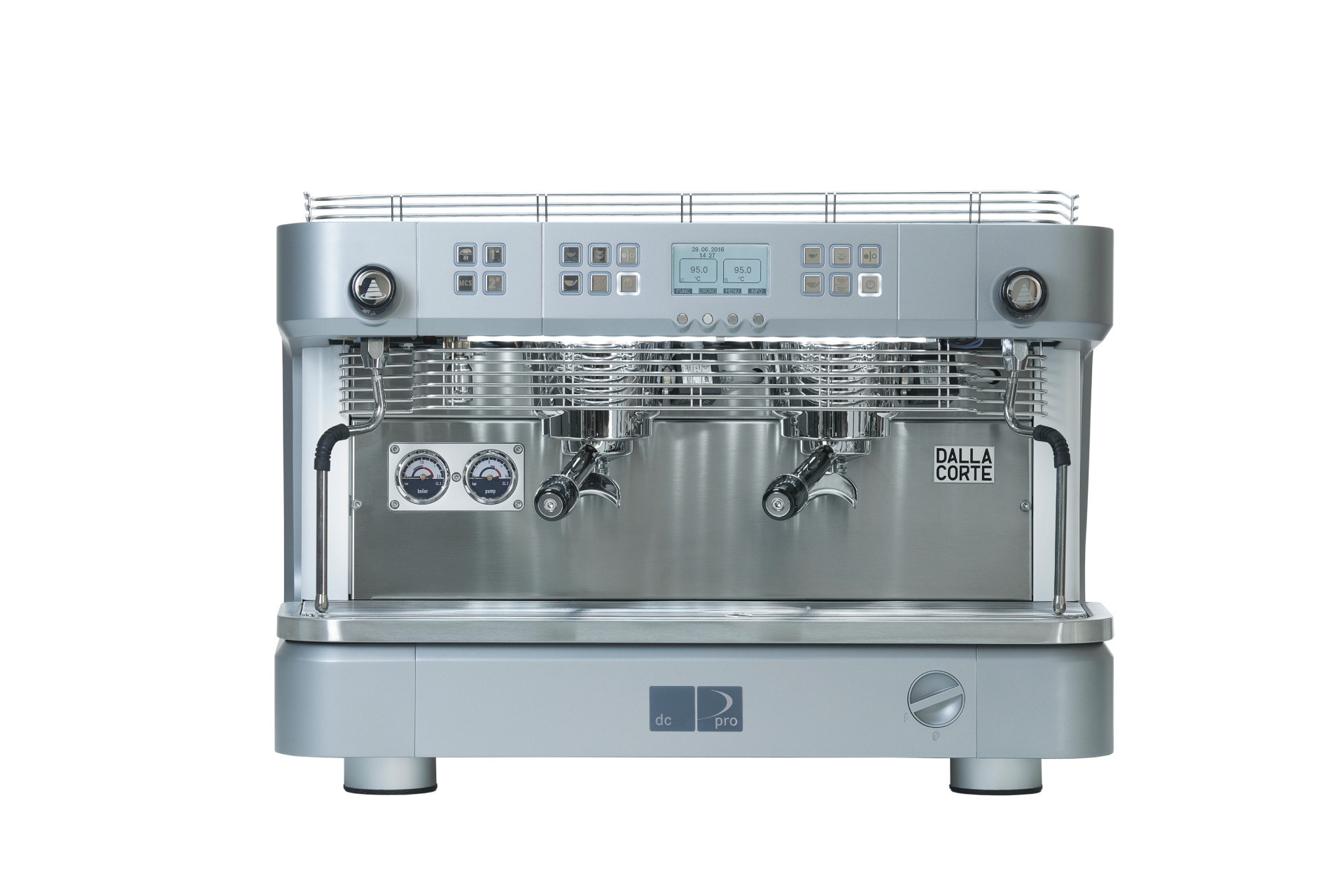 Dalla Corte  - DC Pro - 2 gruppig - alu weiss