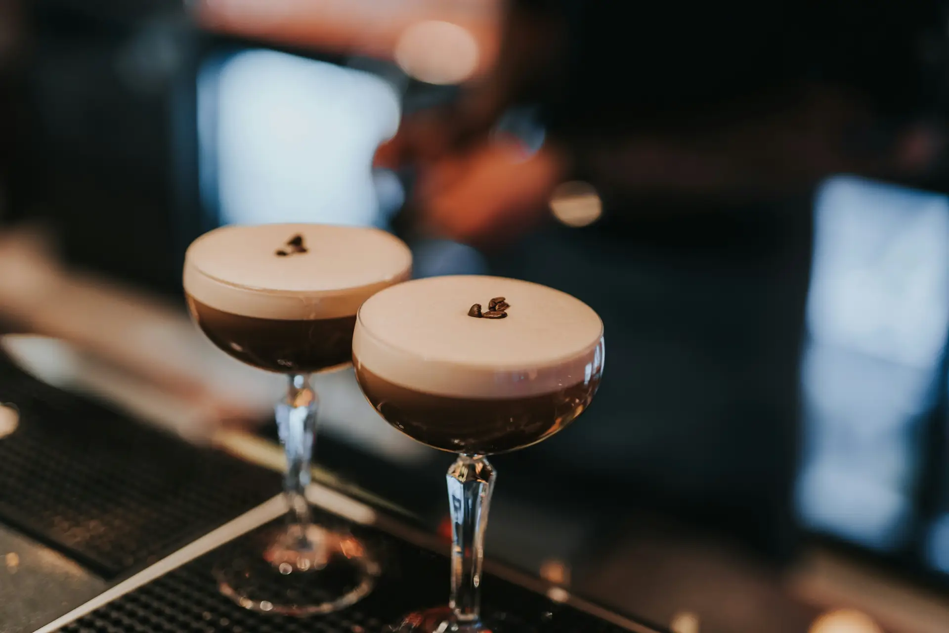 Espresso Martini an Barteheke