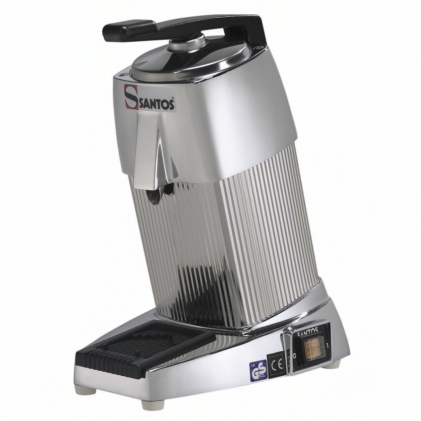 Santos Saftpresse mit Hebel 10C, verchromt
