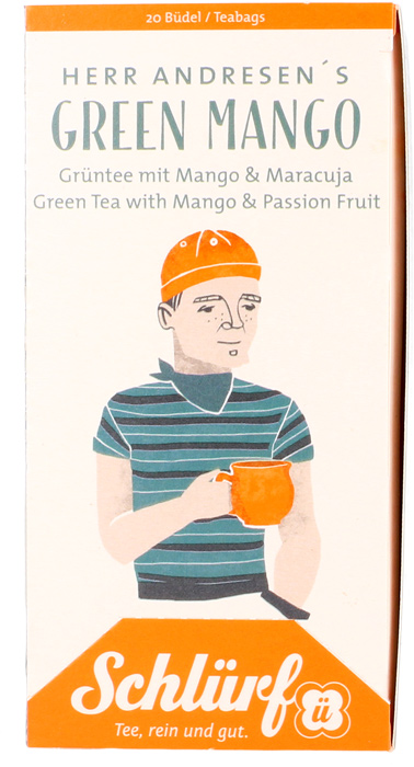 Schlürf - Büdel - Herr Andresens Green Mango Bio