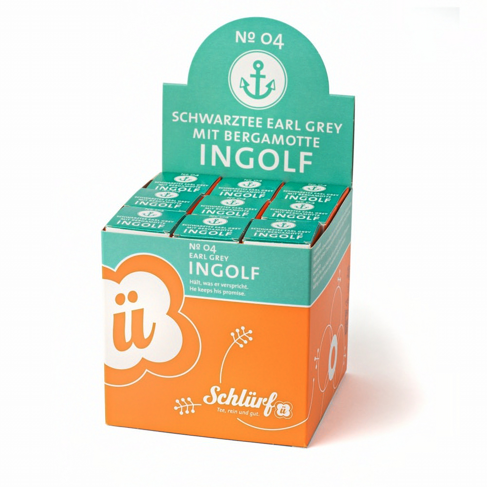 Schlürf - Schlürfel - No. 04 Bio Earl Grey "Ingolf" (27er)