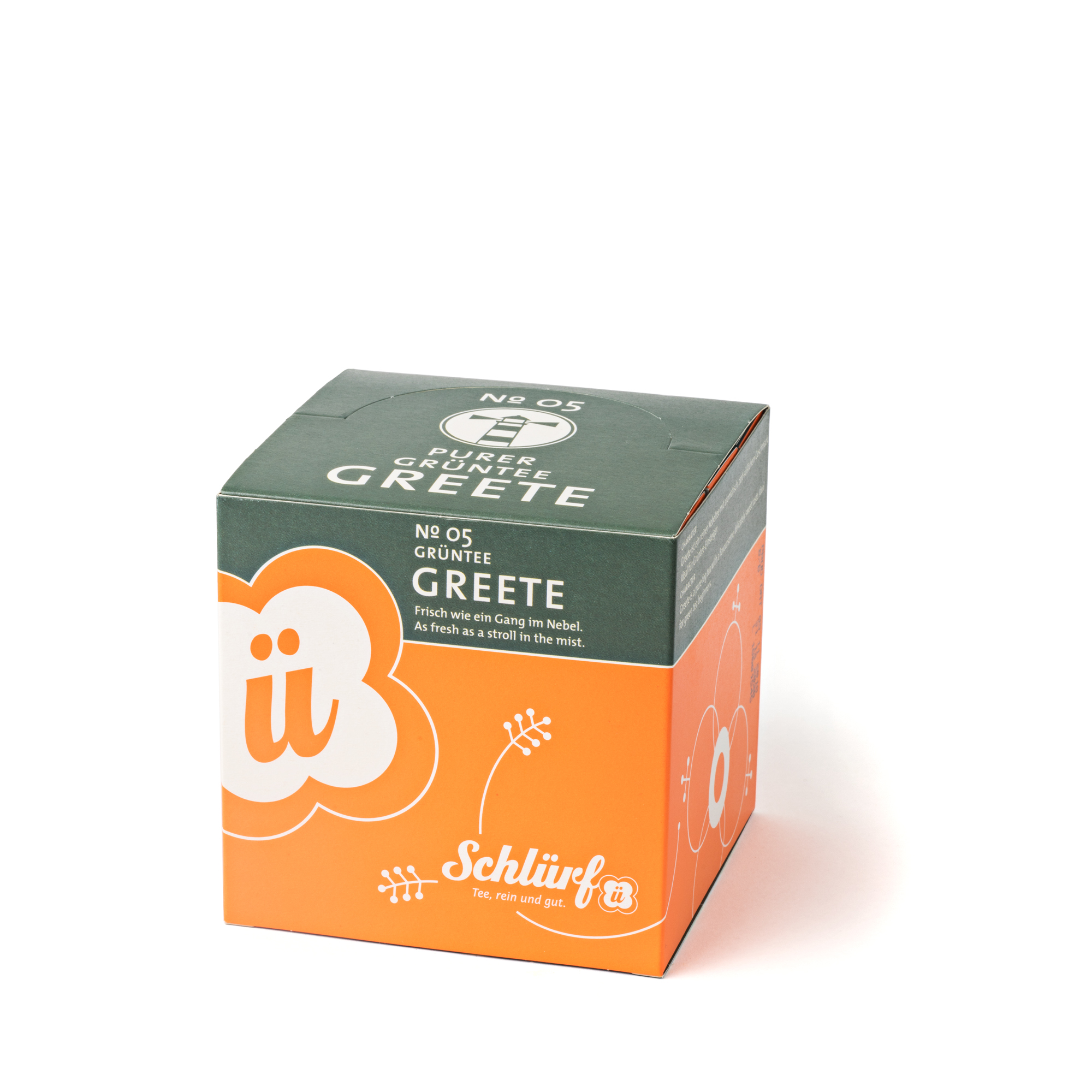 Schlürf - Schlürfel - No. 05 Bio Grüntee "Greete" (27er)