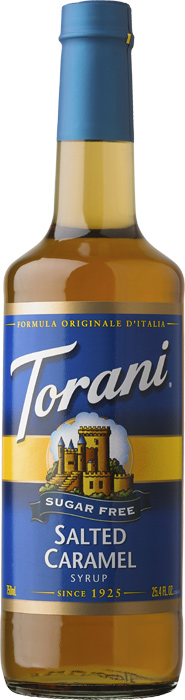 Torani - SUGAR FREE Salted Caramel (750 ml)