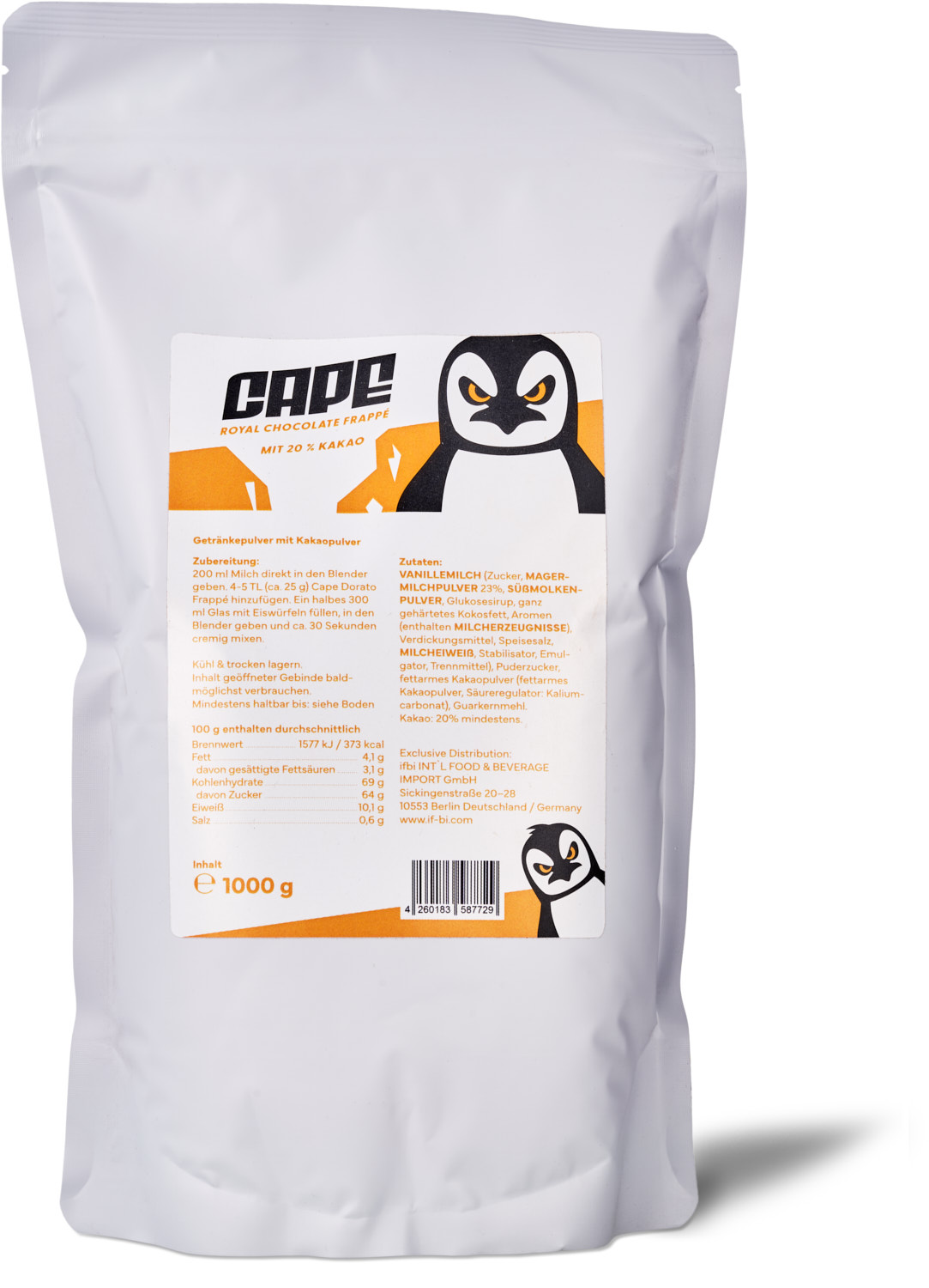 Cape Dorato - Frappé - Royal Chocolate (1000 g)