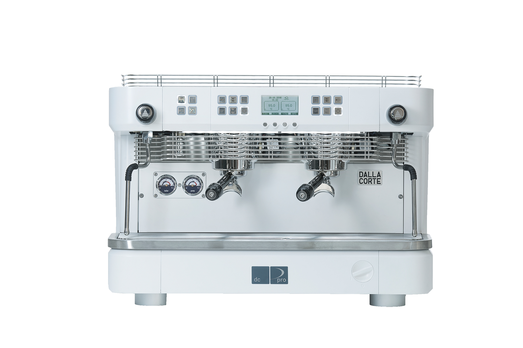 Dalla Corte  - DC Pro - 2 gruppig - total white