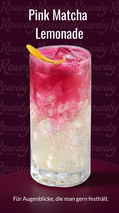 Pink Matcha Lemonade – layered, fresh & high impact