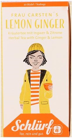 Schlürf - Büdel - Frau Carstens Lemon Ginger Bio
