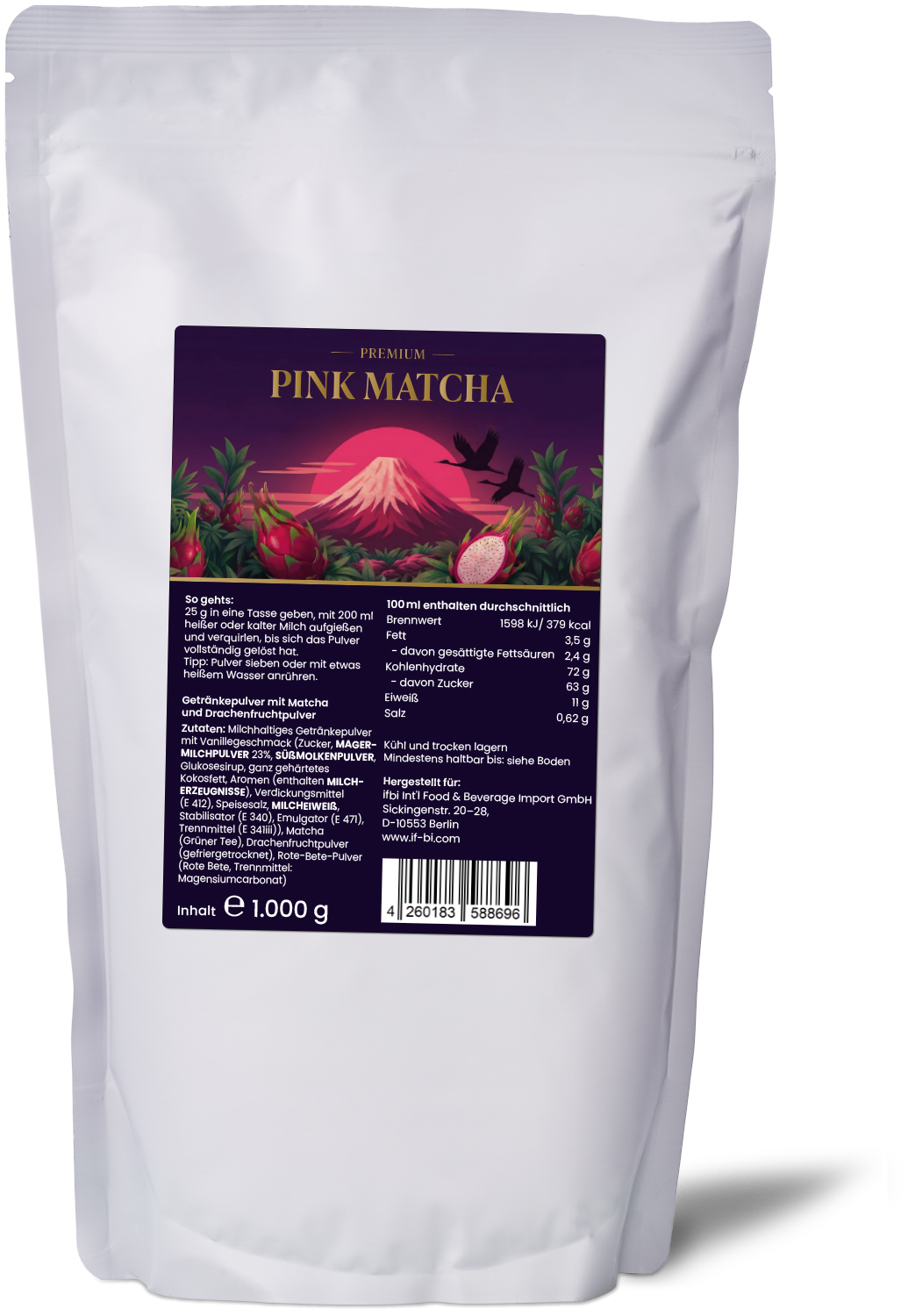 Cape Dorato - Pink Matcha 1000g