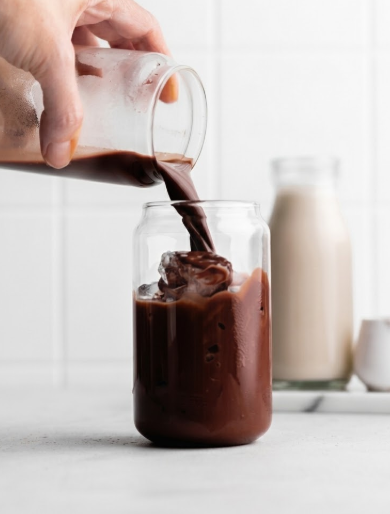 Erfrischende Iced Chocolate 