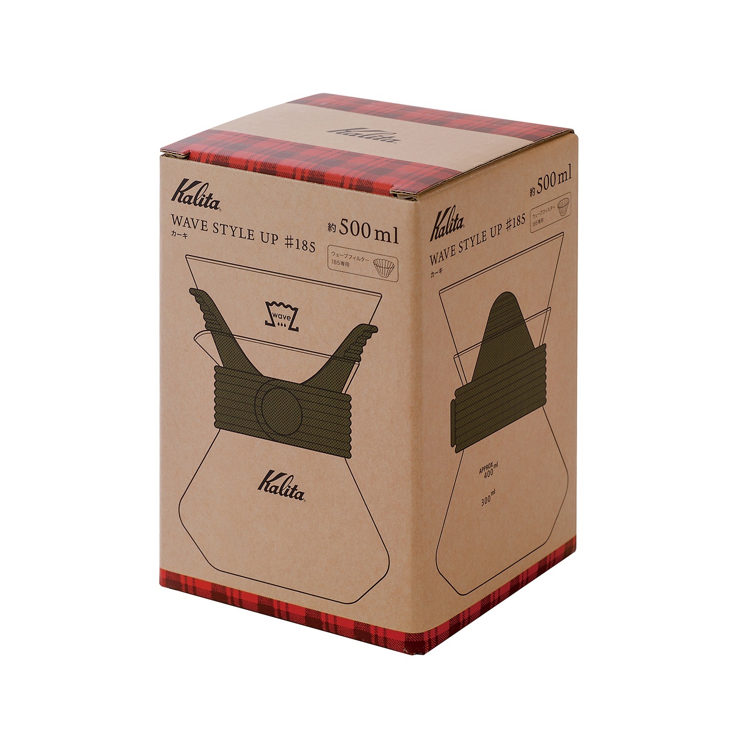 Kalita - Glass Wave Style Up #185 Khaki